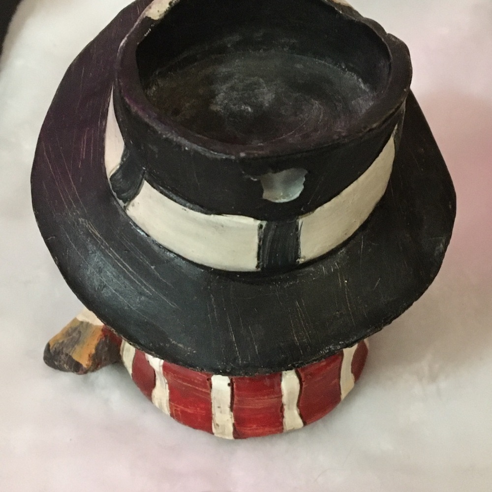 Festive Snowman Candle Holder - Picture 3 of 3